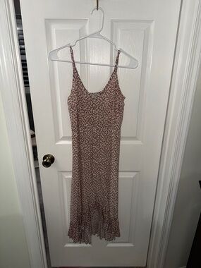 Rails Dusty Rose Floral Slip Midi Dress